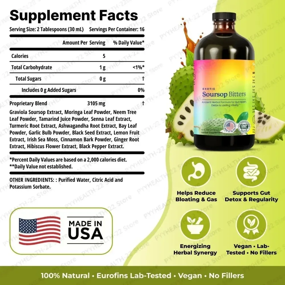 Bitter liquido al soursop per  - Bitters Bottle Set recensione e prezzo